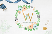 Dear Baby Watercolor Florals & Leaf, an Illustration by Momo Studio (Thumbnail 12 of 14)