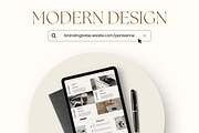 Wix Website Template Small Business, a Wix Template by Branding Babe Co. (Thumbnail 7 of 10)