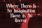 Horrifal - Horror Font, a Serif Font by Khoir (Thumbnail 4 of 9)