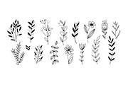 800+ DOODLE ELEMENTS SET, a Templates & Theme by karakotsya (Thumbnail 11 of 24)