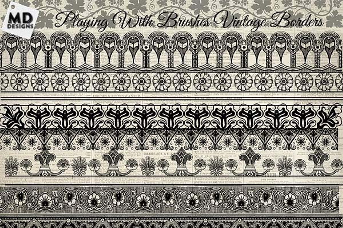 Vintage Style Borders