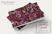 Fern Forest Pattern & Motifs, a Pattern Graphic by GND ART STUDIO (Thumbnail 5 of 8)