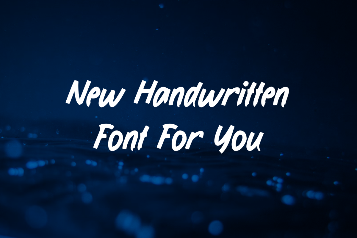 Ghamplex - Font, a Handwritten Font by artchiles_design (Photo 2 of 5)