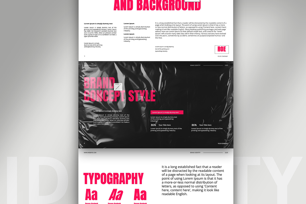 ROE Brand Identity Keynote, a Presentation Template by Spesifikstd (Photo 5 of 13)