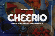 CF Cheerio - Playful Sans Serif