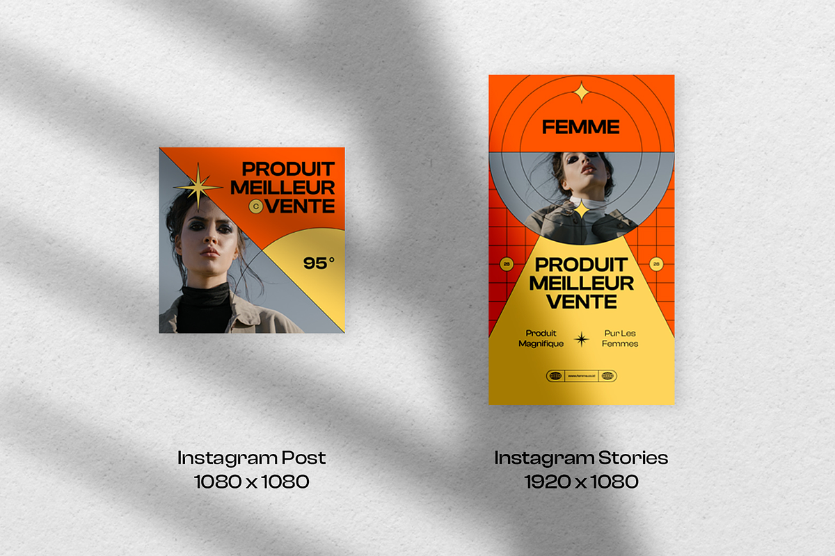 Femme - Stylish & Modern Social Kit, a Social Media Template by Creative Zeune (Photo 4 of 4)