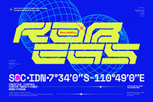 NCL RABEGS - Cyberpunk Font
