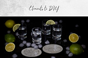 Classic cocktail shots, a Food Illustration by MsFlaffy (Thumbnail 2 of 12)