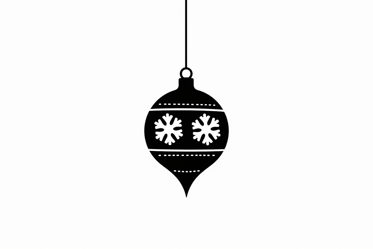 Christmas Laser Cut Ornament Bundle, a Graphic by Designer_Momina (Photo 3 of 14)