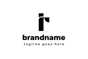 Letters IR Monogram Logo, a Branding & Logo Template by Pray Art Design Studio