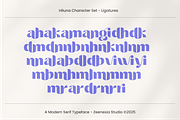 Hiluna Clean Sans Serif Font, a Sans Serif Font by zeenesia (Thumbnail 21 of 22)