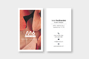 Nature Business Card Template- S44, a Business Card Template by M6 Gallery (Thumbnail 2 of 5)