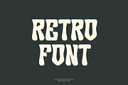 Somhen - Groovy Retro Font, a Sans Serif Font by QR Design Studio (Thumbnail 3 of 7)