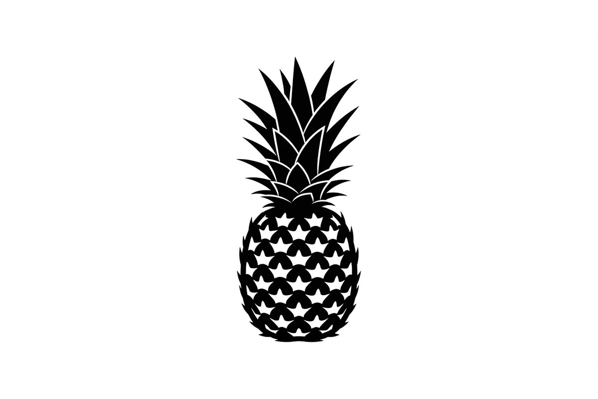 Pineapple Silhouette Vector Bundle, an Illustration by jahid234 (Photo 48 of 51)