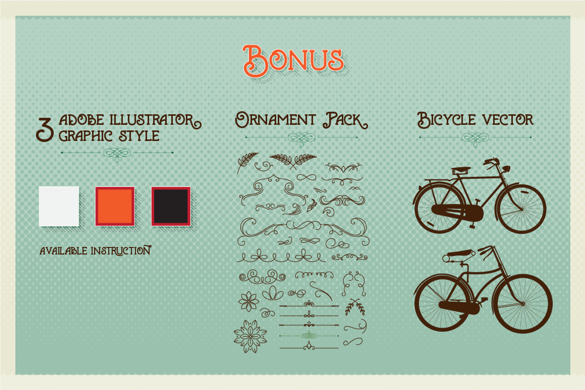 Marema Typeface preview 5