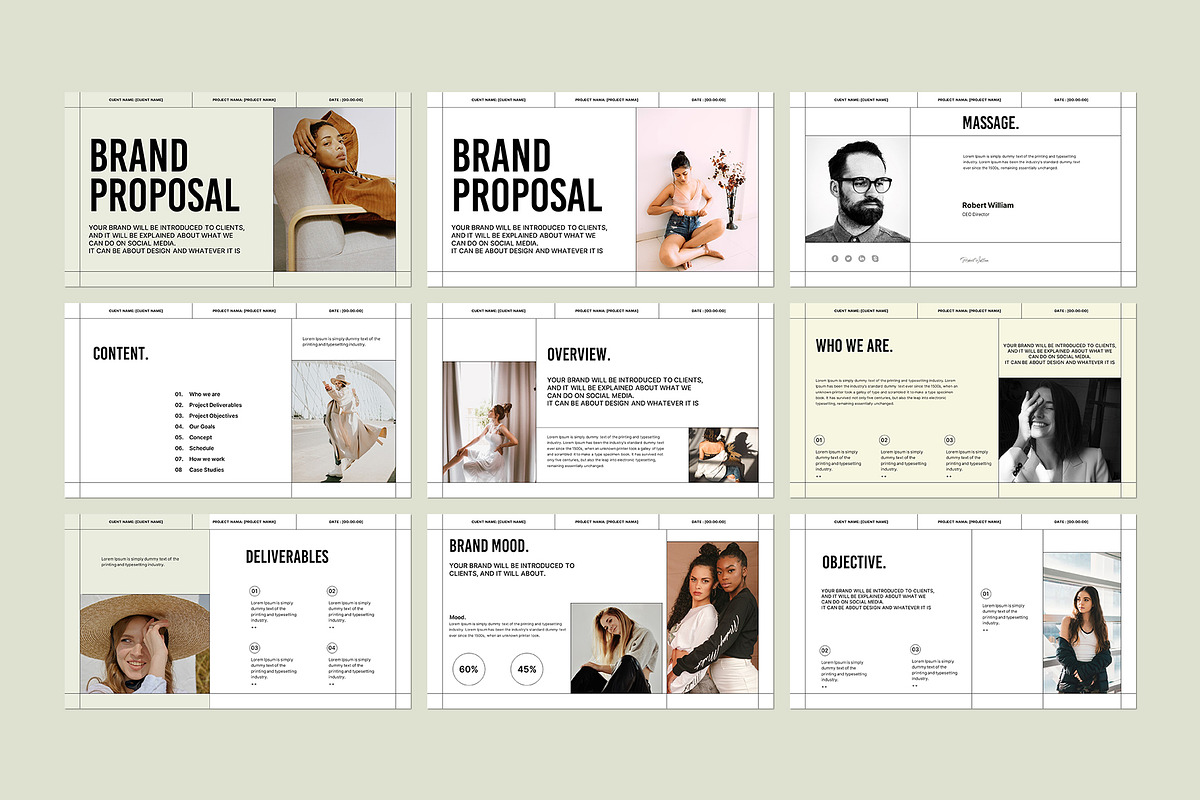 Brand Proposal Template, a Presentation Template by CreativeSlides (Photo 5 of 8)