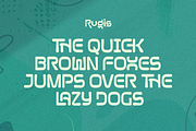 Rugis Typeface, a Sans Serif Font by Grontype (Thumbnail 6 of 8)