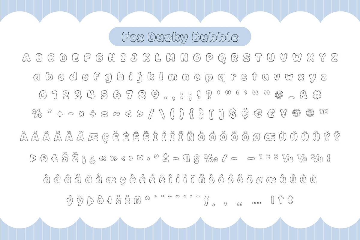 Fox Ducky Font Duo, a Handwritten Font by Fox7 By Rattana (Photo 11 of 12)