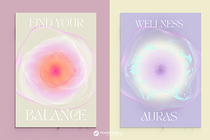 Auras Animated & Still Backgrounds