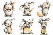 Funny Pink Easter Clipart, an Illustration by Daily.Designs (Thumbnail 4 of 6)