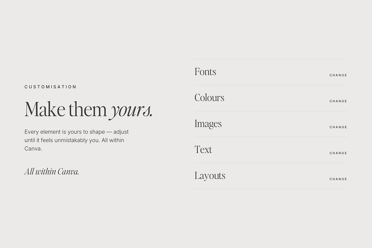 60 Instagram Templates | Canva Set, a Social Media Template by Adam and Grace (Photo 11 of 23)