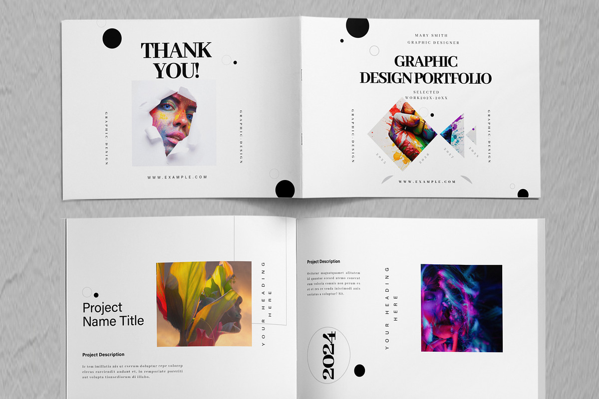 Graphic Designer Portfolio, a Magazine Template by ContestDesign (Photo 2 of 5)