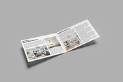 A4 Bi-Fold Brochure Landscape Mockup, an Advertising Mockup by GraphicWindow (Thumbnail 2 of 7)