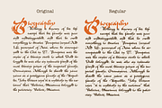Valerius Elegant Blackletter Script, a Blackletter Font by kaer_shop (Thumbnail 7 of 13)
