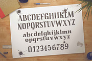Evening Type for Printing, a Sans Serif Font by zao4nik (Thumbnail 2 of 8)