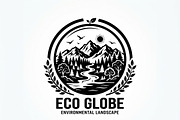 60 Eco Globe Landscape Silhouette, a Technology Illustration by Amazin_art (Thumbnail 15 of 29)