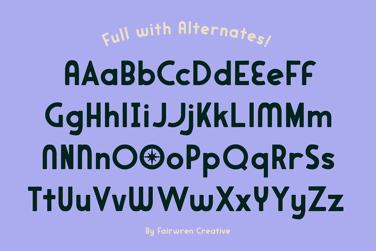 Stargrove, a Sans Serif Font by Fairwren Creative (Photo 7 of 9)