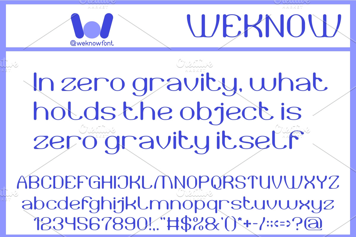 Authentic Style font, a Sans Serif Font by weknow (Photo 4 of 8)