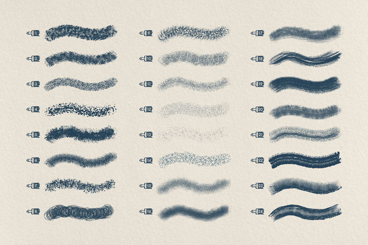 Artista Procreate Brushes, a Brush Add-On by pixelbuddha.net (Photo 6 of 10)