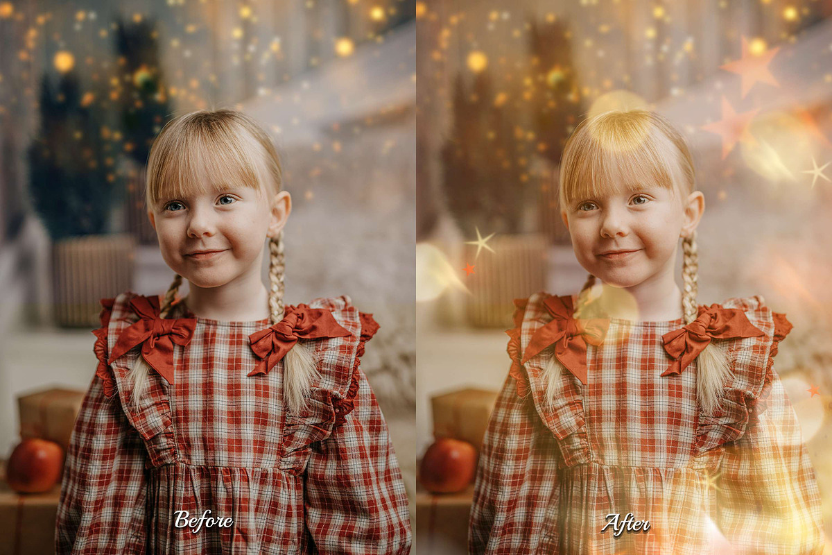 50 Christmas Star Light Overlays, a Texture Graphic by 3Motional (Photo 8 of 16)