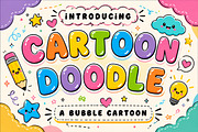 Cartoon Bubble, a Sans Serif Font by Limited.studio (Thumbnail 1 of 7)