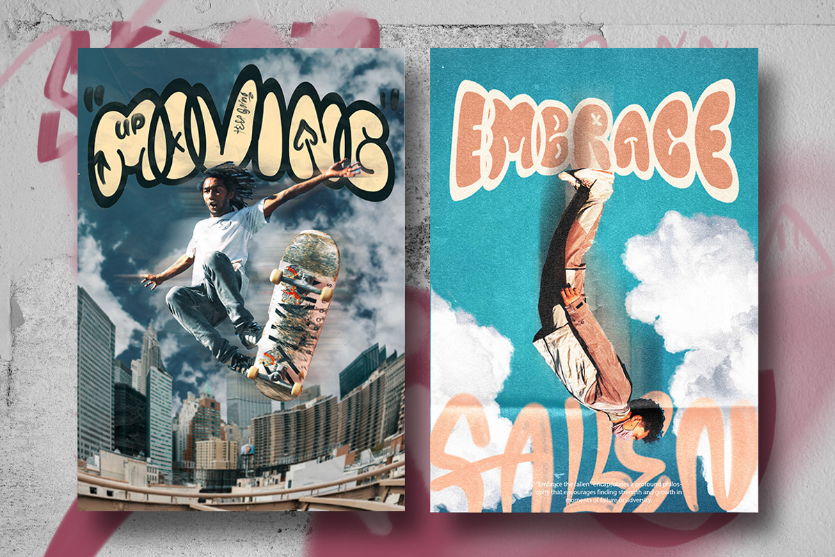 Aero Tag - Graffiti Font and Brushes, a Sans Serif Font by Angin Studio (Photo 2 of 16)