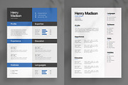 20 in 1 Resume Bundle, a Resume Template by Saman Osama (Thumbnail 4 of 14)