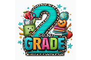 Prompt Back To School Clipart, a Decorative Illustration by Creative design (Thumbnail 4 of 7)