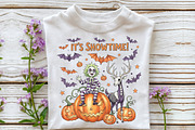 It’s Showtime PNG  Funny Halloween, an Illustration by DreamCafeArt (Thumbnail 3 of 7)
