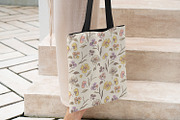 Garden Violets, a Pattern Graphic by MalyskaStudio (Thumbnail 6 of 13)