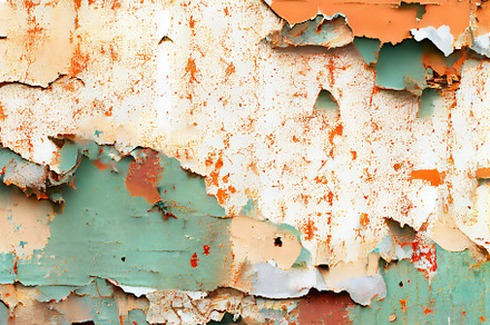 Cracked paint damaged wall, a Background Photo by Grafvision photography