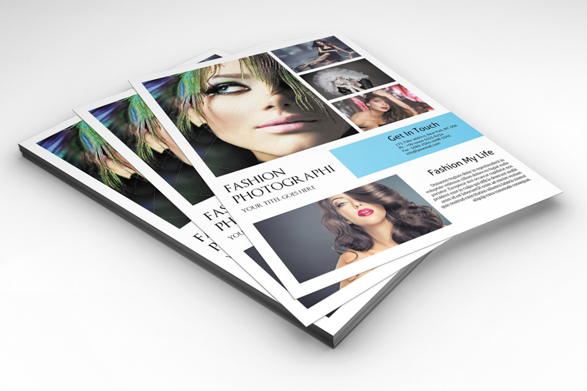 Photography Flyer Template-V183, a Flyer Template by Template Shop (Photo 2 of 8)