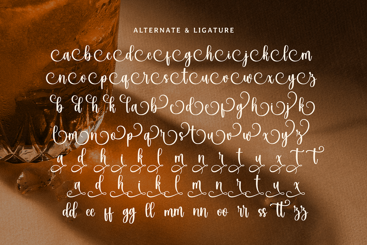 Roasted Sandwich, a Script Font by Mozatype (Photo 9 of 10)