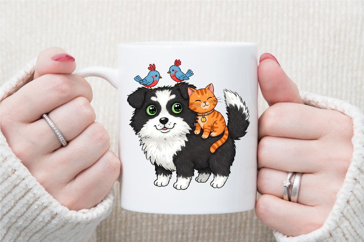 Quirky Friendship Clip Art, an Illustration by Sublimation Artist (Photo 6 of 9)