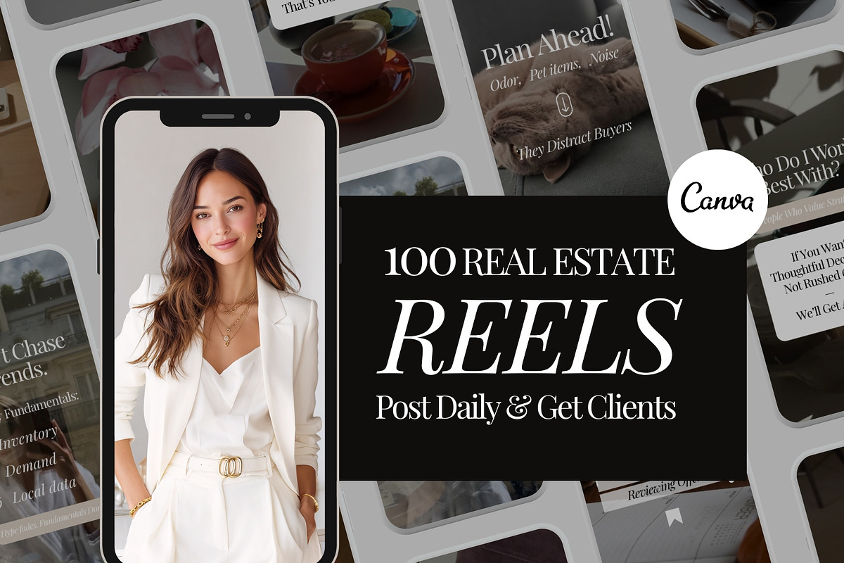 Real Estate Instagram Content Kit, a Social Media Template by Instprofi | Studio Estimo (Photo 25 of 37)