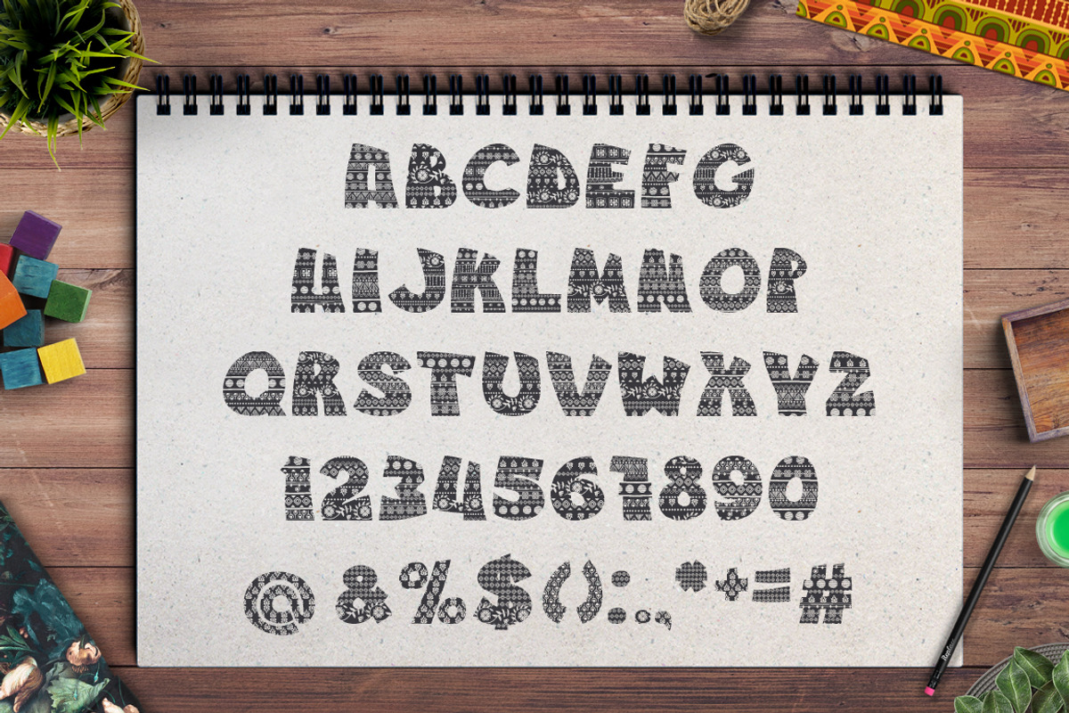 3 funny fonts JUNGLE preview 4