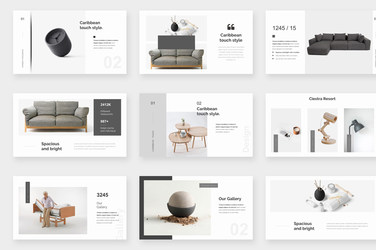 Volano Minimalism Google Slide, a Presentation Template by One Percent Studio (Photo 4 of 16)