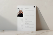 Minimal Resume Template, a Resume Template by Filip Studio (Thumbnail 3 of 4)