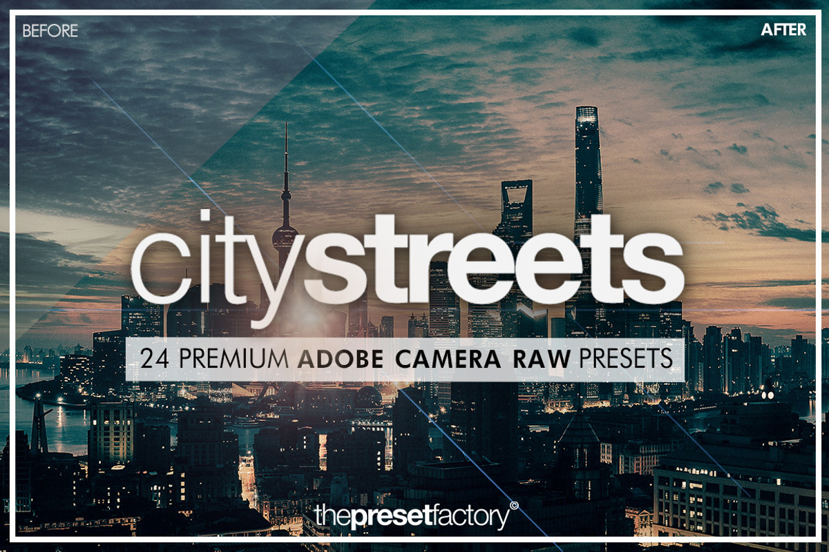 City Streets - ACR Presets, a Plug-in Add-On by The Preset Factory Ltd. (Photo 1 of 8)