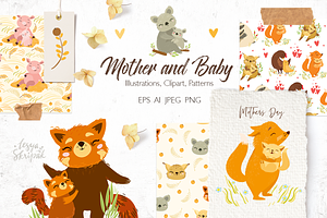 Mother and baby. Mothers Day
